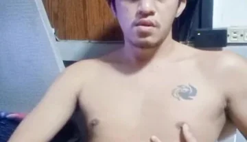 Asia Twink Get His Own Cum