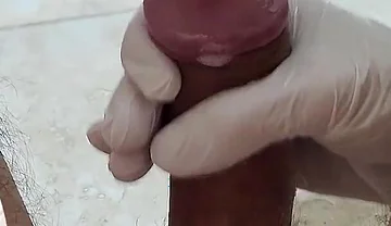 Mushroom Head Huge Uncut Cock Hard Jerked Take Cumshot