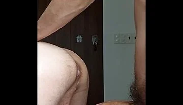 Straight Guy Fucks With A Hairy Big Dick And Cries With Happiness Cream