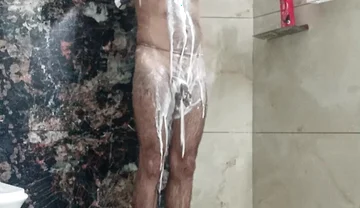 Indian Police Officer Stepfather Get Shower