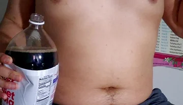 Helpless Belching Ex Jock Releases Gassy Ball Belly