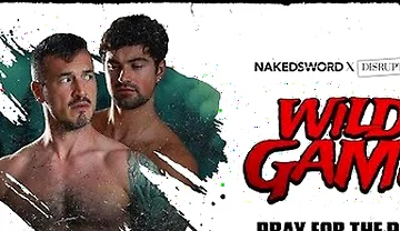 Wild Game Hesitant Hunk Derek Kage Seals Deal In Mike Monroes Hairy Hole