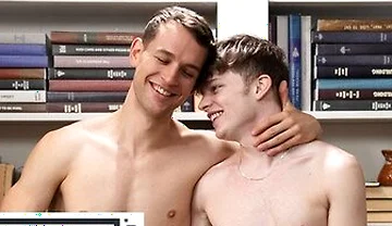 Sam Holister Rides Jake Prestons Dick In The Living Room While His Boyfriend