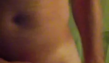 Sexy Naked Man Caresses Himself.