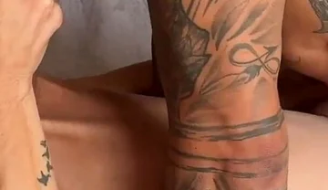 Tatted Muscle Papi Fucks Tiny Twink Bareback Hardcore Anal Foreskin Mafia Boomer Banks Gay