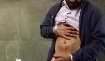 Indian Desi Man Enjoy Penis Massage in Bathroom