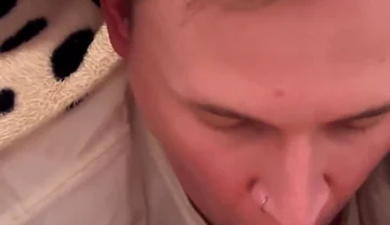 Sharing a Bed with My Step-sister's BF & Ridng and Blowjob