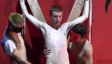 Merlin And Damien Rage Rough With Captive