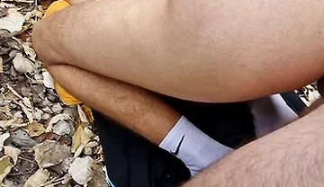 The Creampie On The Ass Of An 18-year-old Military Guy Looks Amazing!