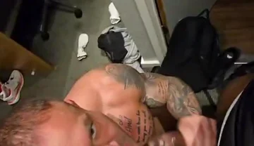 BBC Sucked off by Straight Mate