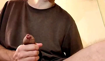 Getting Anal Orgasm with Pink Rubber Penis