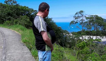 Stepdaddy Pissing in Public