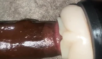 Fucking Torch Fake Pussy Cumming Hard