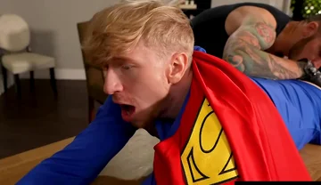 Christian Wilde And Jesse Stone In Superman Cant Escape From Hot Bareback