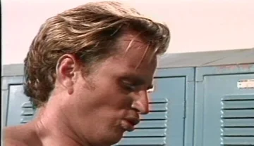 Three Guys Fuck Their Asses and Mouths in the Locker Room