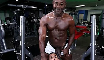 Leo Silva And Aaron Trainer In Aaron Puts Leo To The Ultimate Test, And The Young Stud Passes With A Deep, Hard Pounding
