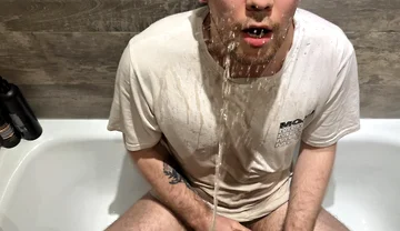 The 24-hour Challenge Went Crazy - We Were Writing Everywhere, and He Was Soaking Me From Head to Toe