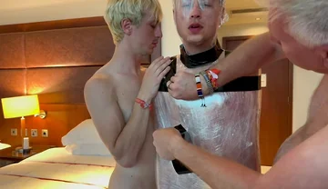 3 Cocks for Twink Boy Jake - Part 2