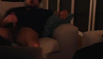 Straight Friend Jerks off with Gay Couple - Real Amateur