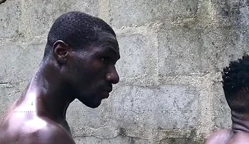 Outdoors Sex Muscular African Top Guy Demolish a Poor Bottom Asshole Inside Bush
