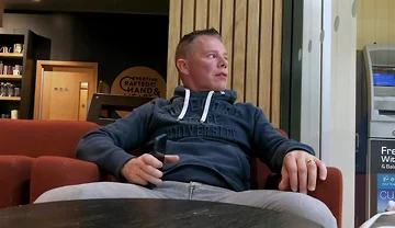 Dared to Jerk off in Busy Coffee Shop - Intense Public Cum