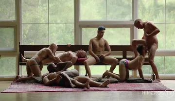 Vander Pulaski And Nico Nova In Underwear Play Party