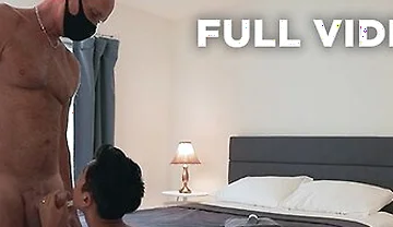 Quarantine Fuck (full Video) - 64 Tall Masked Muscle Stepdaddy Fucks His 52 Asian Pussy Boy