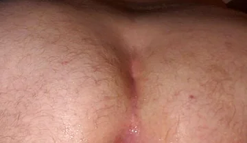 Deep anal dildo