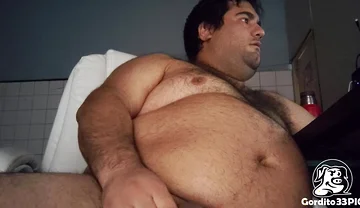 Fat Playing Video Games and Masturbating