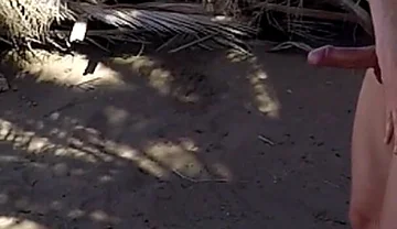 Naturist Fkk Putting Sunscreen on My Naked Body