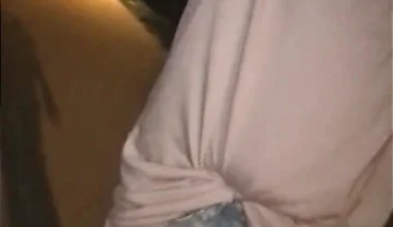 Walking Through the City in Bottomless Jeans