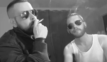 German proll smoke kissing