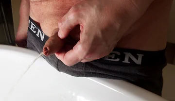 Piss and Plays with My Little Foreskin Cock