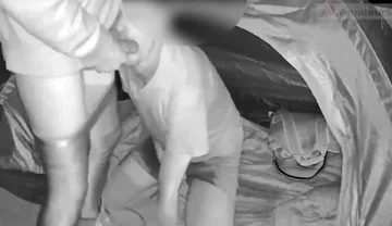 During His Jog, a Guy Discovers a Young Camper and Submits Him