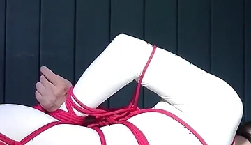 Rikki Long Time Bondage and Struggling in Lucra Fhd