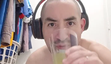 Cock and Balls in My Glass