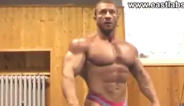 Jaroslav Horvath Sexy Posing In Superman Briefs