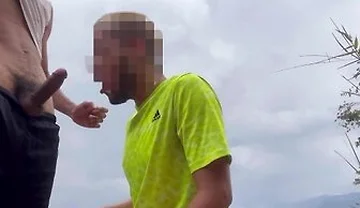 I Was Masturbating And This Man Arrived And We Ended Up Fucking In The Middle Of The Road