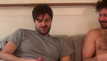 Straight Friend Got First Time Jerked of by Gay Friend