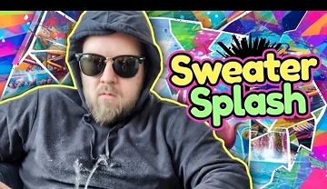 Sweater Spashed with Piss and Cum