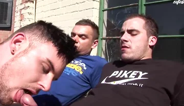 Randy Rascals Relish Restroom Romps With Adam Watson And Fraser Jacs