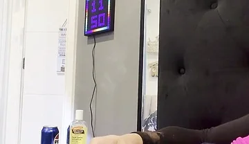 Sissy Play and Cumshot