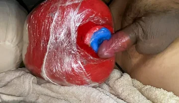 Fuck Sex Doll Pussy and Cum Outside.