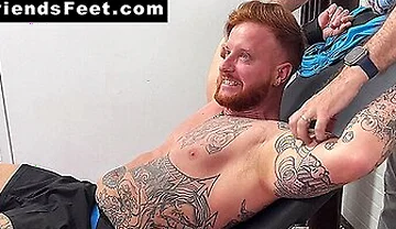 Dan Edwards Tickles Bound Anthony G Until He Squirms