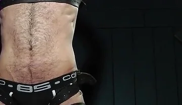 Zeus Belts Bondage to Pole and Foot Tickling