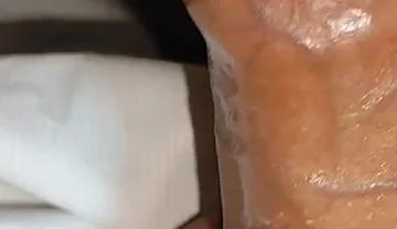 Beautiful Shot of Cum Makes the Cock Even More Excited.