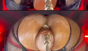 Intense Butt Machine Session