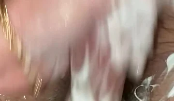 Handjob in the Bathroom