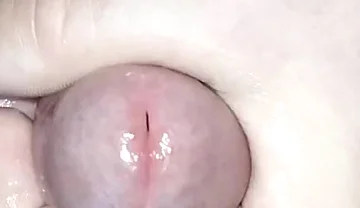 Mastubation with Lube and Cumshot