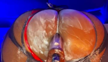 Creamy Butt Machine Fuck